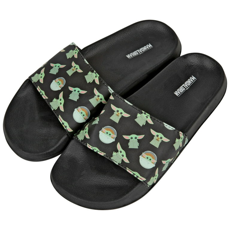 Official Star Wars Mandalorian Grogu Child Logo Slides 