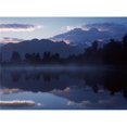 thumbnail image 1 of Lake Matheson At Dawn Poster Print, 18 x 13, 1 of 1