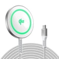 thumbnail image 1 of Cargador inalámbrico ESR HaloLock para Qi2 Magsafe 15W Silver, 1 of 9