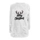 thumbnail image 4 of Puntoco Blusa de manga larga cálida con cuello redondo y estampado suelto de invierno para mujer Puntoco Puntoco-2768, 4 of 4