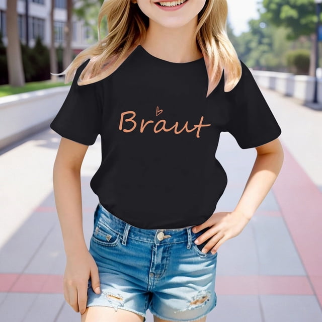 T-shirts pour Filles Col Rond T-Shirts à Manches Courtes pour Garçons T-Shirts pour Enfants Shorts pour Garçons 1T