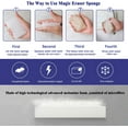thumbnail image 6 of 200Pcs Magic Sponge Eraser, Melamine Sponges Foam Pads in Bulk, Multi-Functional Household Cleaning Sponges for Kitchen, Furniture, Bathtub, Bathroom, Wall Cleaner, Shoes Cleaning, 6 of 7