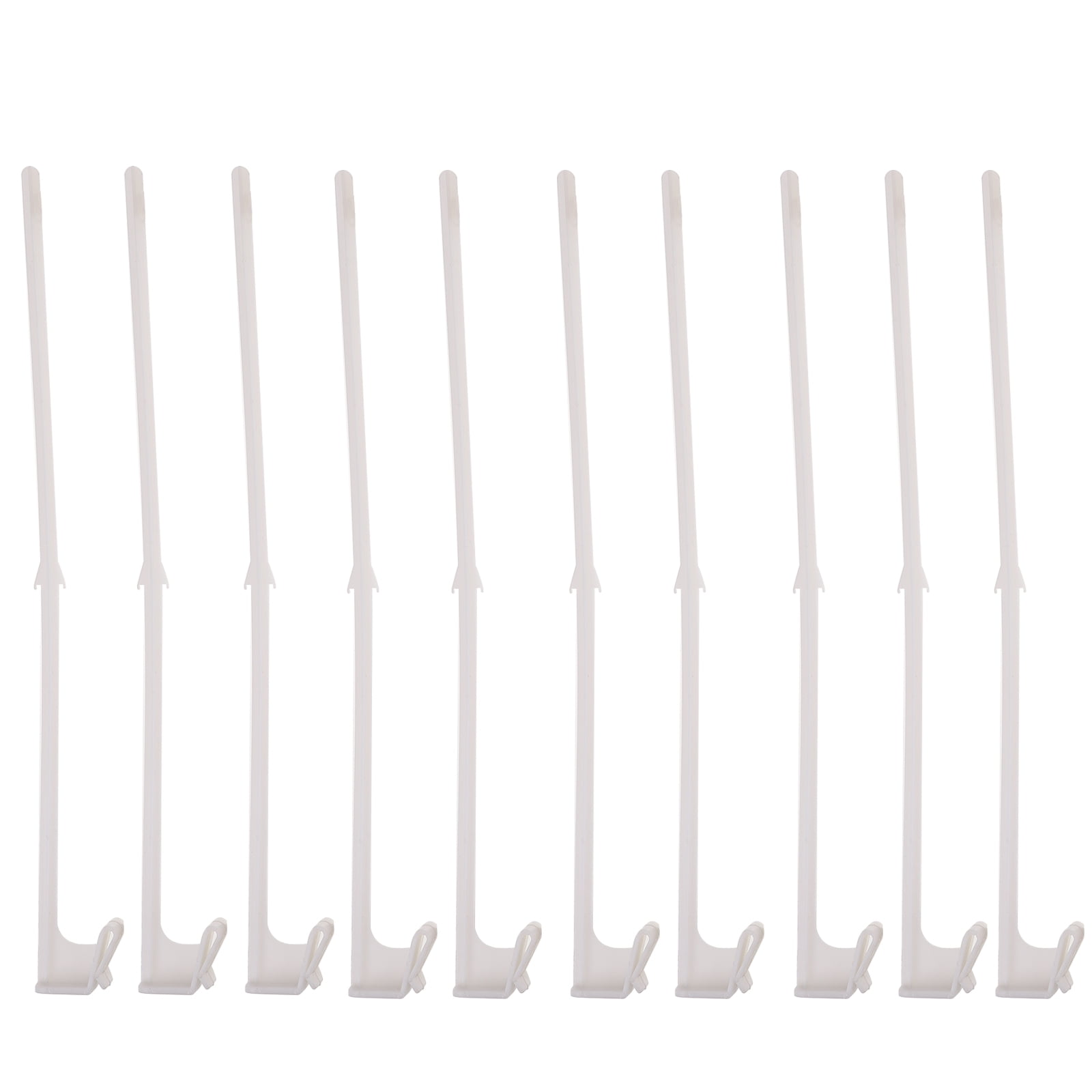 Hemoton 10Pcs Car Window Flagpoles Car Flag Window Clips Truck Flag