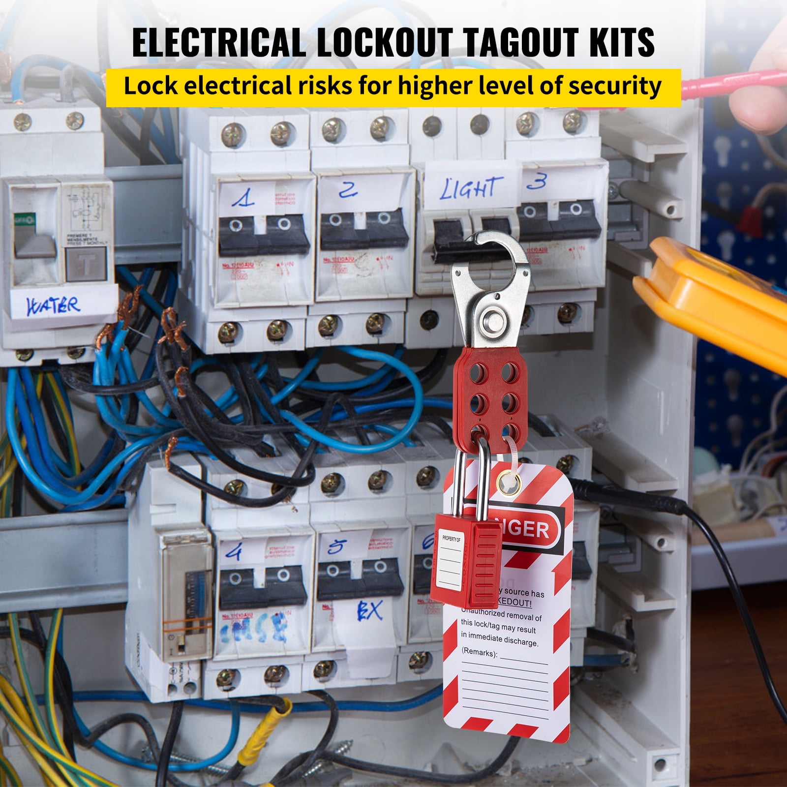 Buy VEVOR 26 pcs Lockout Tagout Kits, Electrical Safety Loto Kit