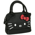 thumbnail image 1 of Hello Kitty Sac à Main en Cuir Noir avec Longue Sangle Détachable, 1 of 4