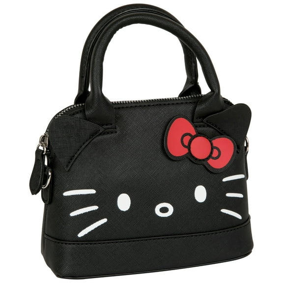 Hello Kitty Women's Leather Long Shoulder Strap Hand Bag, Multicolor