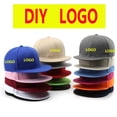 thumbnail image 2 of 2021 DIY Logo Printing Custom Flat Brim Baseball Hat Women Men Spring Summer Tour Visor Cap Hiphop Snapback Sun Hat Customized53-58cm&NO LOGO Gao Jinjia LED, 2 of 2