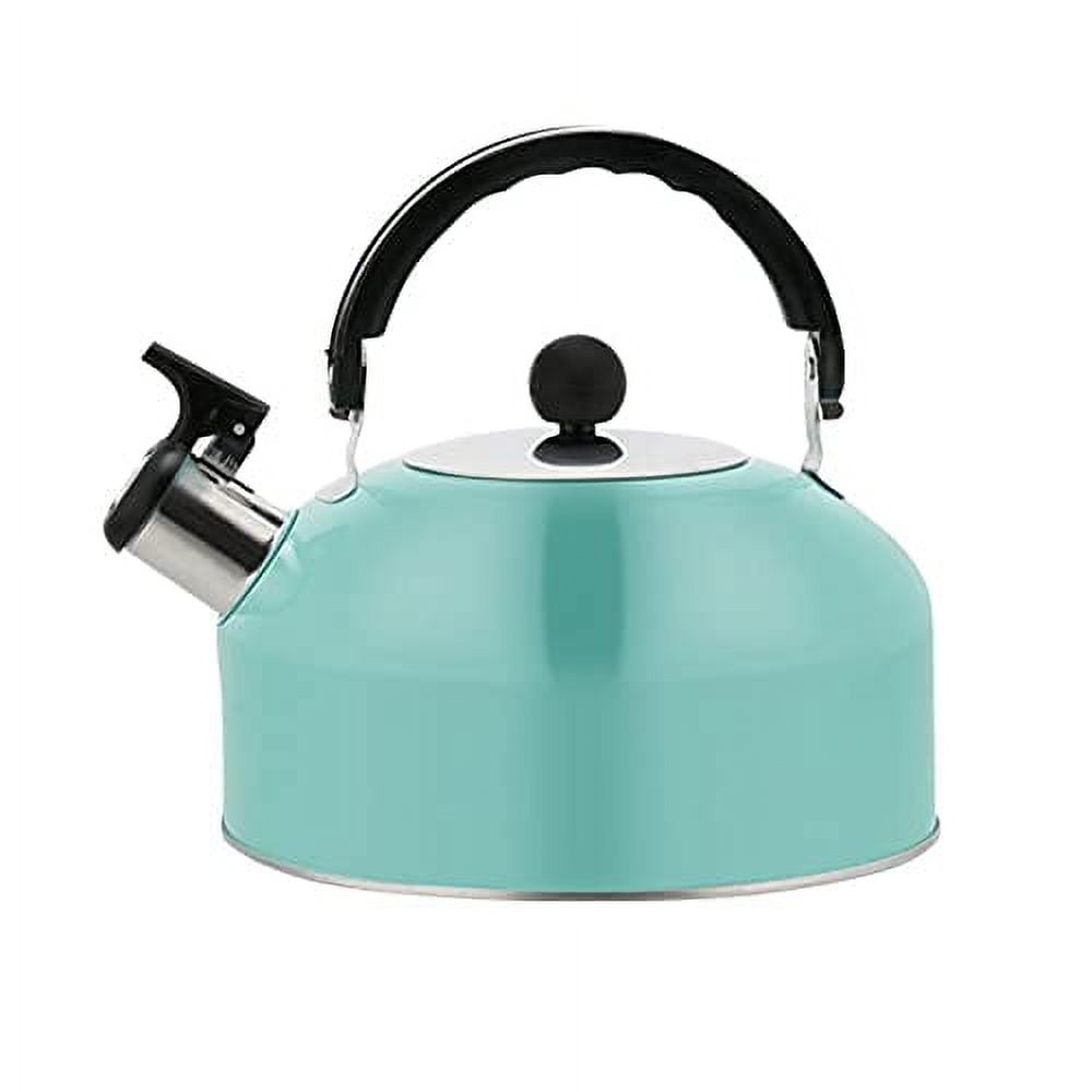 Hervidor De Agua Silbante De Acero Inoxidable - 3 Litros, Para Cocinas De Gas Y Eléctricas, Mango Resistente Al Calor