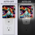 thumbnail image 2 of Rainbow Unicorns LED Square Night Light - Energy Efficient and Stylish Illumination for Bedrooms and Hallways - 200 Characters, 2 of 6