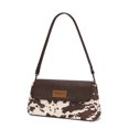thumbnail image 6 of Wrangler Shoulder Bag for Women Flap Crossbody Bag with Double Straps, Cow-Coffee, 6 of 8