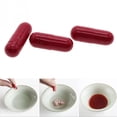 thumbnail image 4 of Yuarrent 3 uds píldora de sangre falsa cápsulas de vampiro Horror divertido Halloween cápsulas de sangre falsa broma píldora de sangre Kits de decoración para fiestas Yuarrent HA020102-00, 4 of 6