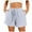 Grey, variant on vigerkar Women Comfy Drawstring Casual Shorts with Pocketed Elastic Waist Trendy Summer Loose Lounge Beach Shorts 2025 Grey, L