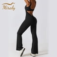 thumbnail image 5 of Superoferta, monos de entrenamiento sin mangas para mujer, monos sexis sin espalda para gimnasio, ajustados, con fruncido en el trasero, monos de yoga con espalda en V, mono Lizvette, 5 of 5