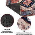 thumbnail image 5 of Felpudo para puerta de interior, estilo vintage, antideslizante, para puerta de entrada, suave y de rápida absorción, resistente al polvo y a las manchas, 20 x 31,5 pulgadas, 5 of 5