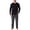 Black, variant on Cuddl Duds Mens Cabin Fleece 2PC Pajama Sets