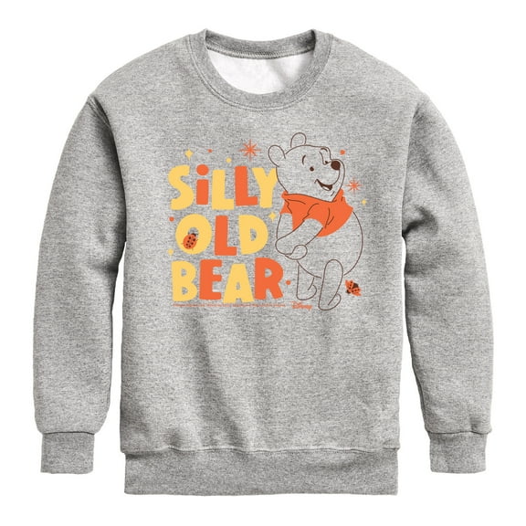 Winnie the Pooh - Silly Old Bear - Toddler And Youth Crewneck Fleece Sweatshirt
