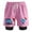 Pink, variant on Jey Uso Yeet Fake Two Shorts Christmas 2024 SweatShorts Men Fashion Basketball Shorts