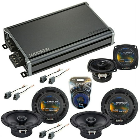 Fits Mitsubishi Montero Sport 97-04 Speaker Upgrade Harmony Speakers & CXA360.4