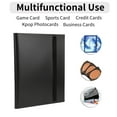 thumbnail image 4 of 9 Pockets Card Binder with 360 Sleeves Trading Card Collector Album Holders Black, 4 of 6