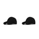 thumbnail image 3 of Gorra de béisbol para mujer Qarigey Sombrero deportivo con cola de caballo Negro 2piezas, 3 of 6