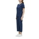 thumbnail image 5 of Conjunto de uniforme de enfermera para mujer, ropa de trabajo de manga corta, uniformes de enfermería quirúrgicos M, 5 of 9