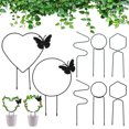 thumbnail image 3 of Soporte De Metal Para Plantas De Jardín Para Plantas Trepadoras, Enrejado Para Plantas, Mini Estante Para Plantas Trepadoras, Marco De Soporte Para Plantas, Herramientas De Jardín Muyoka Hogar, 3 of 7