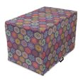 thumbnail image 1 of Mandala Dog Crate Cover, Hexagonal Pattern with Orient Cultural Arrangement and Antique Flowers, Easy to Use Pet Kennel Cover for Medium Large Dogs, 35" x 23" x 27", Multicolor, by Ambesonne, 1 of 6