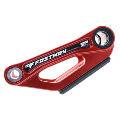 Fastway Adjustable Linkage Guard with Replaceable Skid Plate Red for Beta 450 RS 2011-2014
