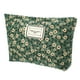 thumbnail image 1 of Bolsa de maquillaje floral, bolsa de maquillaje de gran capacidad, bolsa de cosméticos, bolsas de cosméticos para mujeres para monedero, fundas, lápices labiales, pinceles, verde, 1 of 7