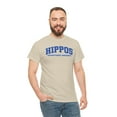 thumbnail image 5 of Hippo Hippopotamus Shirt Gifts Tshirt Crew Neck Short Sleeve, 5 of 9