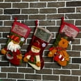thumbnail image 6 of Viworld Christmas Stocking Santa 18" Large Christmas Stockings Gifts Bag for Xmas Tree Party Decoration Gifts, 6 of 10