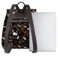 thumbnail image 3 of Yiaed Animal Koi Fish Print Laptop Backpack for Women Slim Computer Bag Work Travel College Backpack Purse Fits 14 Inch Notebook, 3 of 4