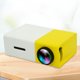 thumbnail image 1 of Mini Proyector Mini Proyector YG300 Mini proyector 1080P LCD LED Proyector de entretenimiento (enchufe amarillo del Reino Unido), 1 of 8