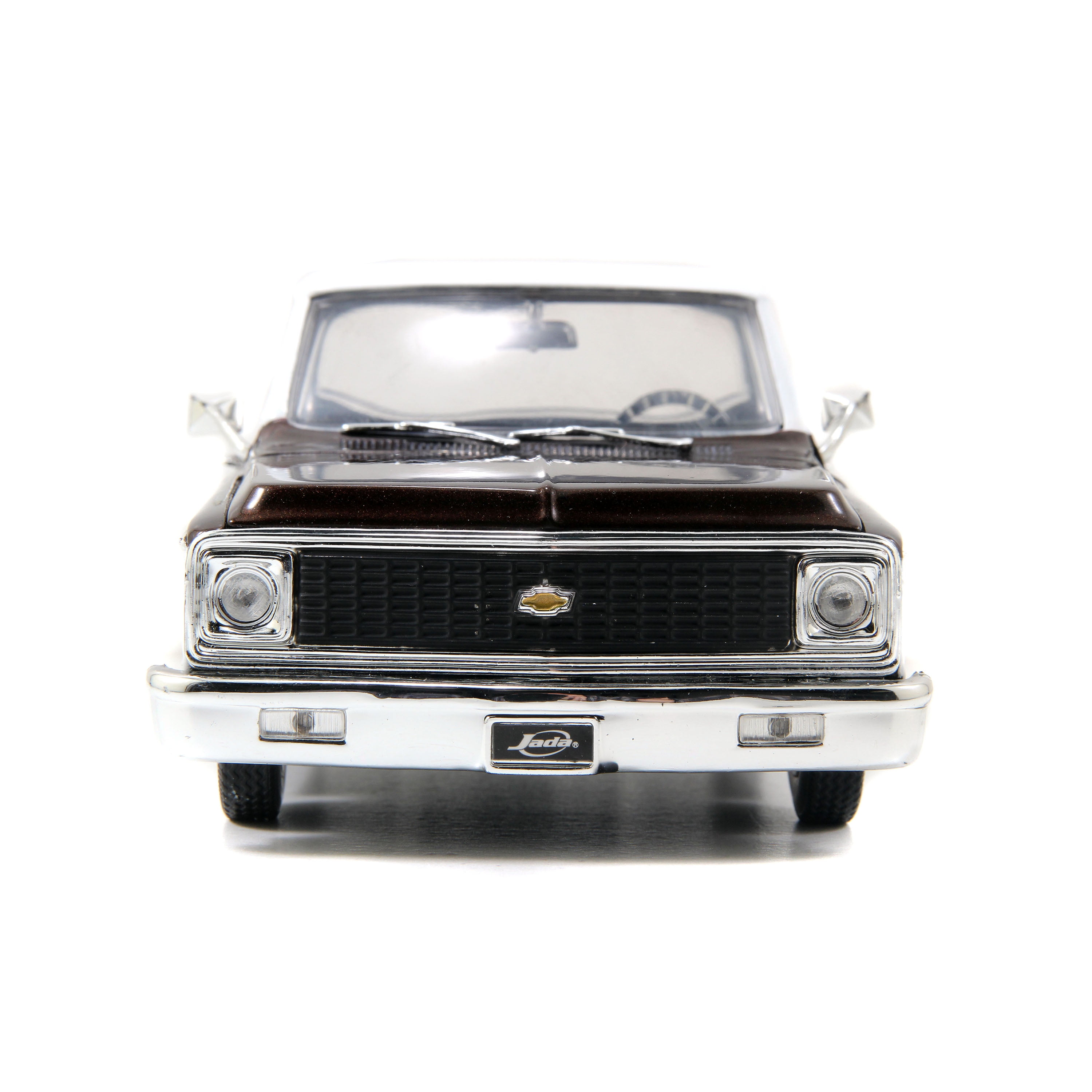 Jada Toys 1:24 Scale 1972 Chevrolet Cheyenne Diecast Pickup Truck Play  Vehicle, with Extra Wheels