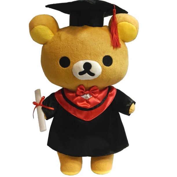 rilakkuma graduation plush