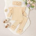 thumbnail image 5 of HCNTES Baby Girl Clothes Winter Girls 2 Outfits Girls 12 24 Months 2T 3T 4T Long Sleeve Sweatshirt Pants Clothing Set, 5 of 5