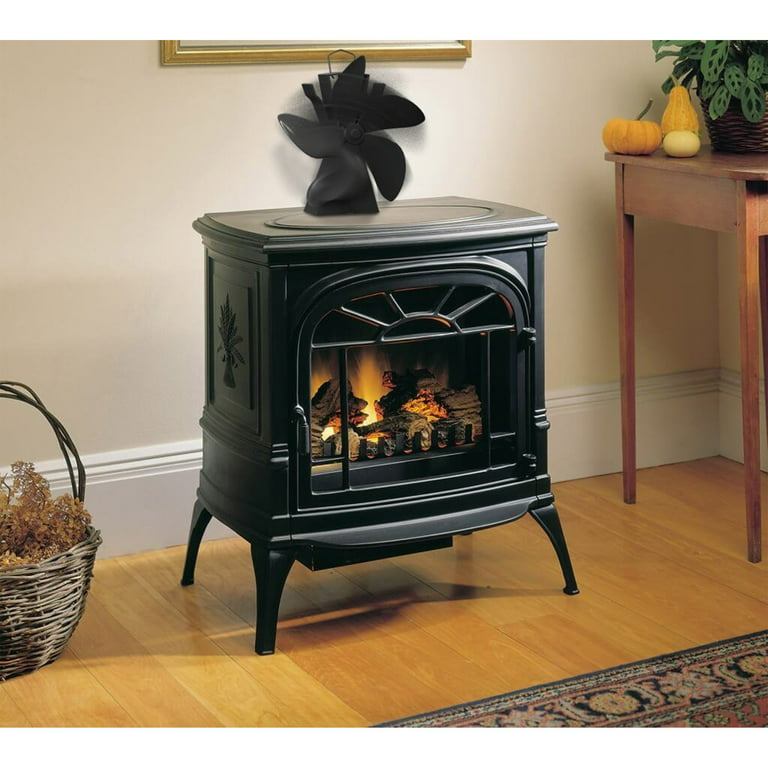 JossaColar Small Wood Stove Fan, Fireplace Fan Heat Powered Stove