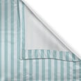 thumbnail image 6 of Ambesonne Stripes Grommet Curtain, Vertical Line Pattern, 50" x 54", Pale Blue Pale Sea Green, 6 of 6