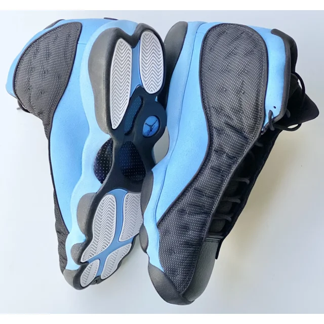 Ni - ke Ni - ke Air Jordan 13 Retro Black University Blue DJ5982-041 Men’s Size 17 New