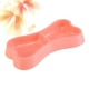 thumbnail image 2 of EeaseMX Comedero portátil doble de plástico con forma de hueso para perros y gatos, ideal para cachorros, gatos, perros y mascotas (rosa), 2 of 8