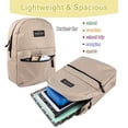 thumbnail image 3 of 24 Pack of Bulk Wholesale 17 Inch Backpacks with 20 Piece Stationary Kits Containing 1 Notebook, 1 Folder, 3 Pencils, 3 Pens, 1 Pencil Sharpener, 2 Erasers & More!, 3 of 6