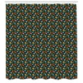 thumbnail image 3 of Ambesonne Garden Art Shower Curtain, Colorful Blooming Petals, 69"Wx70"L, Multicolor, 3 of 3