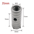 thumbnail image 2 of Kit De Brocas De 35-110mm P/pared De Cemento/concreto 8 Pzs Plata, 2 of 5