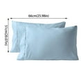 YruYptpaln Set Of 2 Soft Pillowcases With Envelope Closure Standard