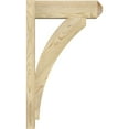 thumbnail image 3 of Ekena Millwork 6"W x 18"D x 30"H Thorton Rough Sawn Craftsman Outlooker, Douglas Fir, 3 of 4