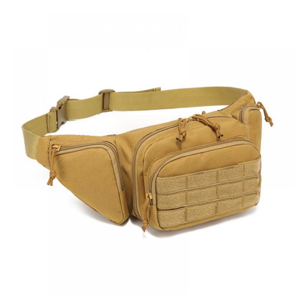 Details about   Military Tactical Shoulder Fanny Pack Hip Waist Purse Bag Sack to Outdoor Hiking 