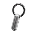 thumbnail image 4 of Portable Titanium Waterproof Keychain Pill Holder Container Durable Small Bottle, 4 of 8