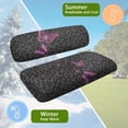 thumbnail image 5 of HUAICONG Leopard Golf Cart Seat Covers 2 Piece, Portable Breathable Heavy Duty Golf Cart Seat Covers 2 Pack for EZGO, 5 of 7