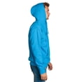 thumbnail image 4 of Men’s Heavyweight Casual Pullover Hoodie Sweatshirt with Front Pocket (Turquoise, S), 4 of 5