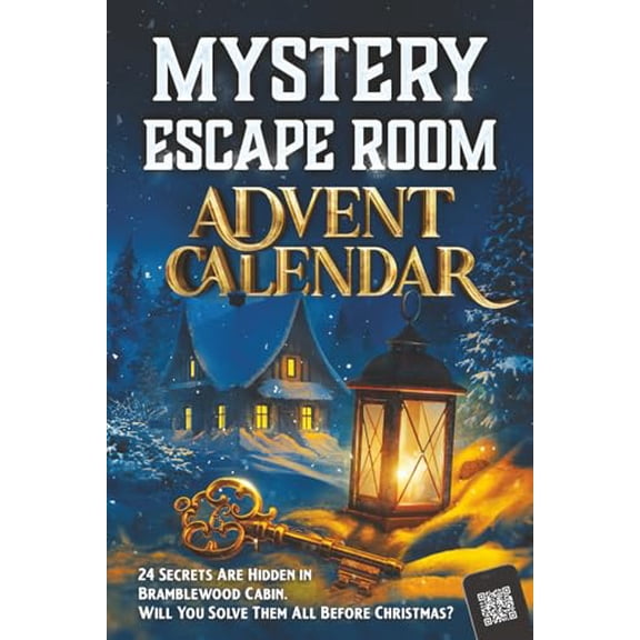 Pre-Owned Mystery Escape Room Advent Calendar for Adults: 24 Secrets Are Hidden in Bramblewood Cabin. Will You Solve Them All Before Christmas?